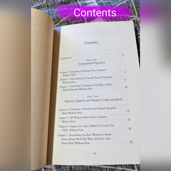 Birth Without Fear by January Harshe, top pregnancy & birth book, BNWT - Picture 8 of 15